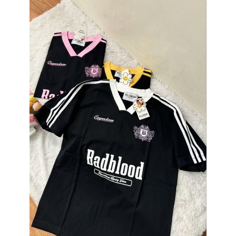 TERMURAH READY STOCK BAJU BANGKOK KAOS IMPORT JERSEY BADBLOOD FOOTBALL CLUB MERK FLOWER ORIGINAL / B