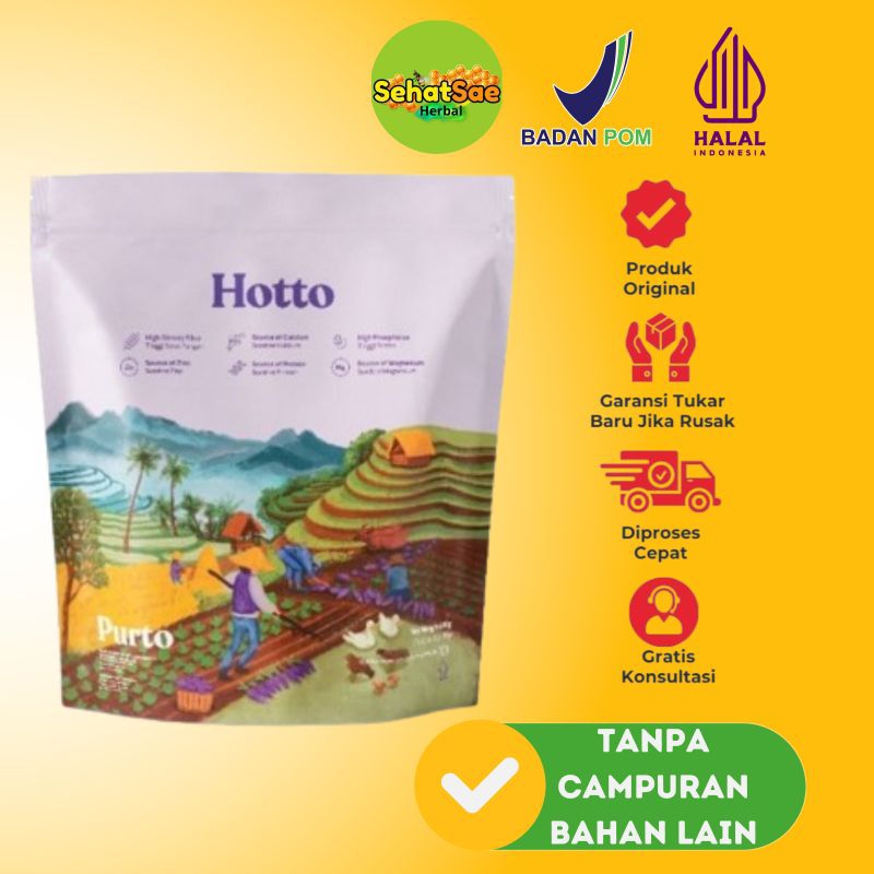 

Hotto Purto Multigrain With Purple Potato Ecer Sachet Hotto 100% Original