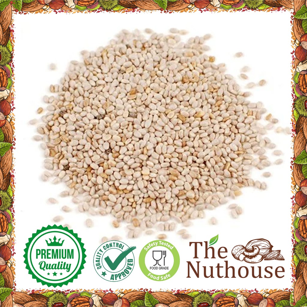 

White Chia Seeds / Biji Chia Putih [Import Quality] [Ukuran: 100gr / 250gr / 500gr / 1kg]