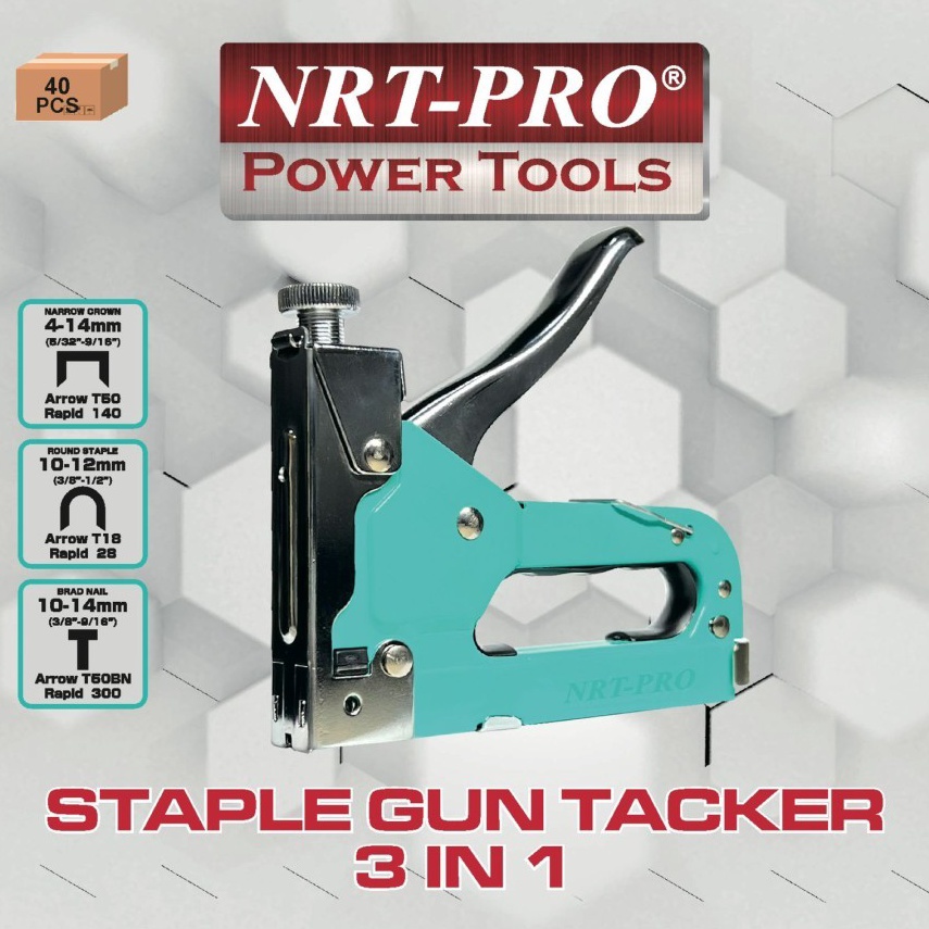 

Sedang Laris NRT PRO Staples Tembak Jok Motor Banner Reklame 3 in 1 Staple Gun Tacker 3 in 1 POWERFULL BONUS ISI STAPLES