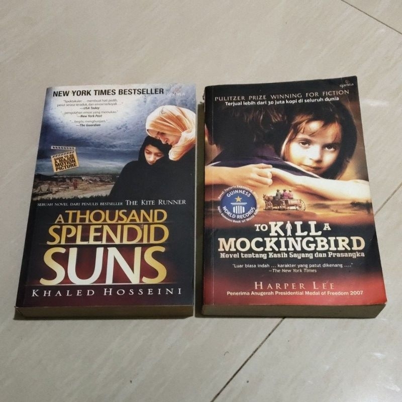 2 NOVEL ORI PENERBIT QANITA