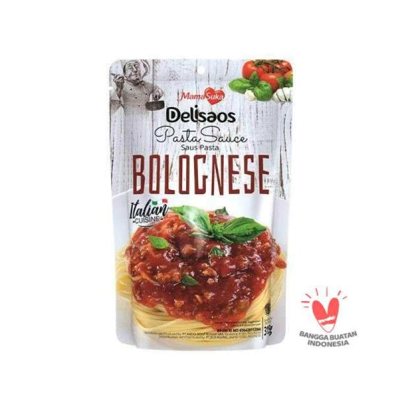 

Mamasuka delisaos saus pasta bolognese 315 gram