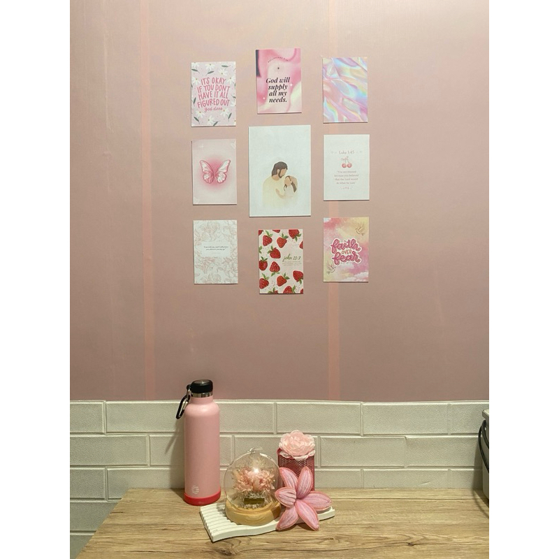 Dekorasi Kamar Lukisan Tema Alkitab Quotes Bible Estetik Wanita Allah Aesthetic