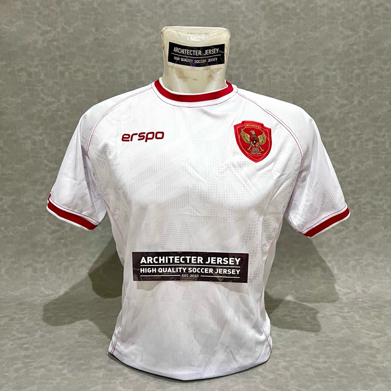 RB Jersey Baju Bola Timnas Indonesia Away 2025 2026 2024 White Putih New Terbaru Erspo Logo Garuda