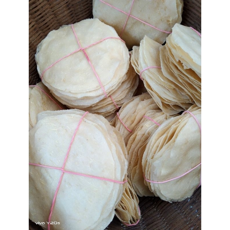 

Store757 10 lembar LEPER/KRUPUK SINGKONG/OPAK SINGKONG