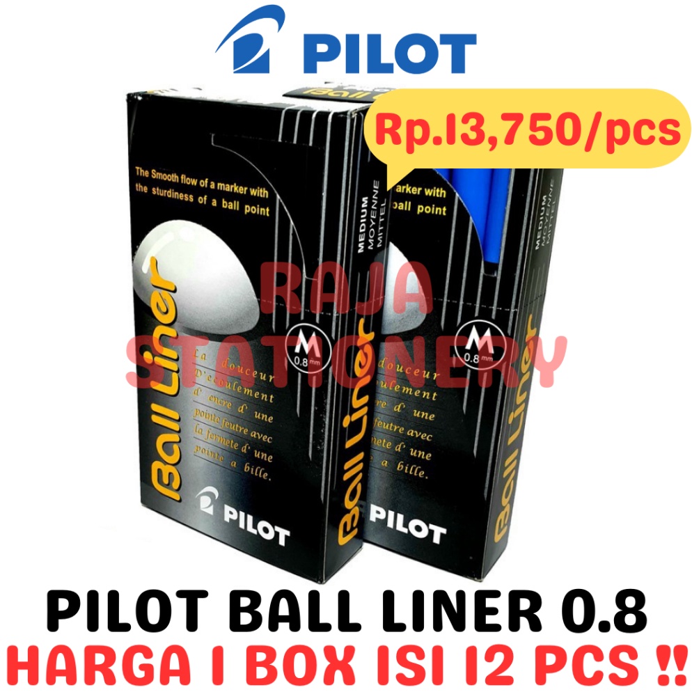 

KODE F5I3 PILOT BALL LINER 8 MEDIUM TIP BLACK BLUE RED GREEN PULPEN PEN BOLPEN PILOT BALLLINER HITAM BIRU MERAH HIJAU 8 12PCS