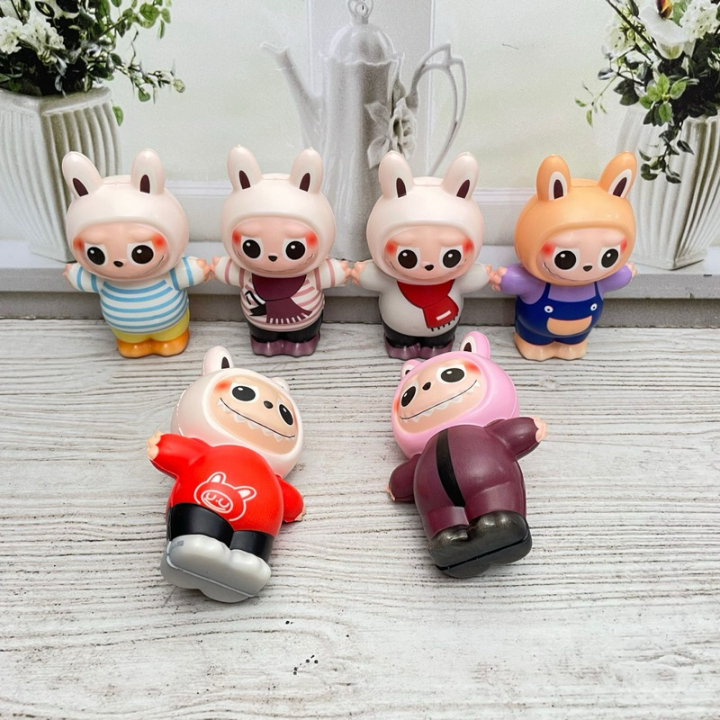 mainan squishy labubu zimomo macarons lucu gemoy anak slow bagus high quality cute
