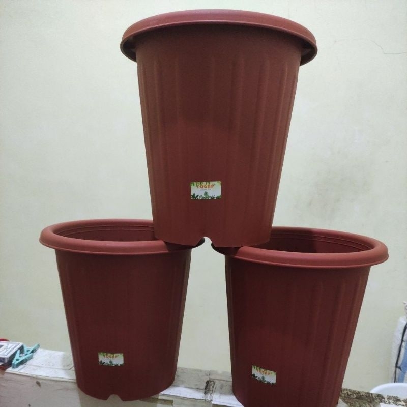 pot yogap 30 merah bata