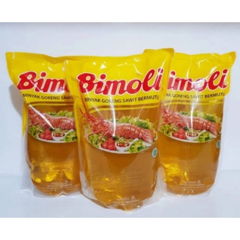 

Bimoli 2L isi 3 kemasan pouch