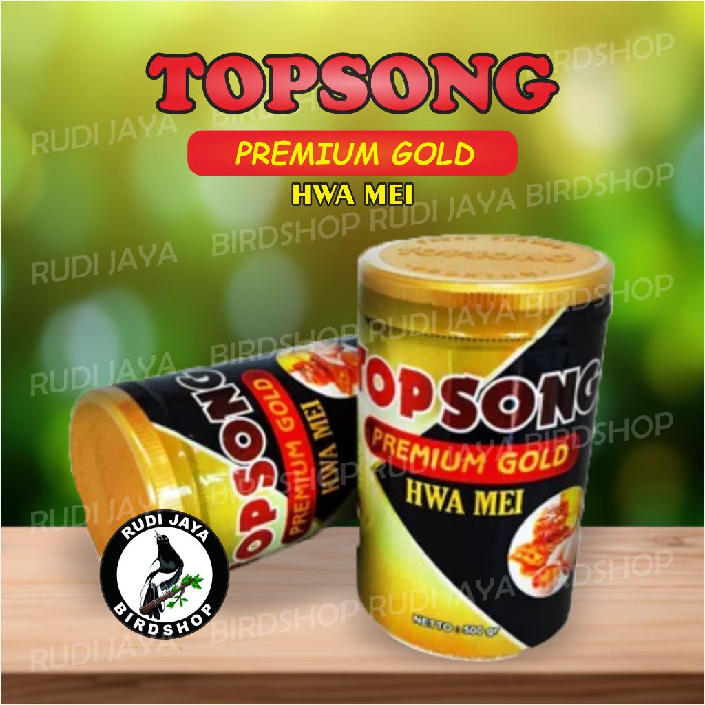 TOPSONG TOP SONG PREMIUM GOLD HWAMEI VOER MAKANAN BURUNG HWAMEI WAMBI MURAI KACER ANIS