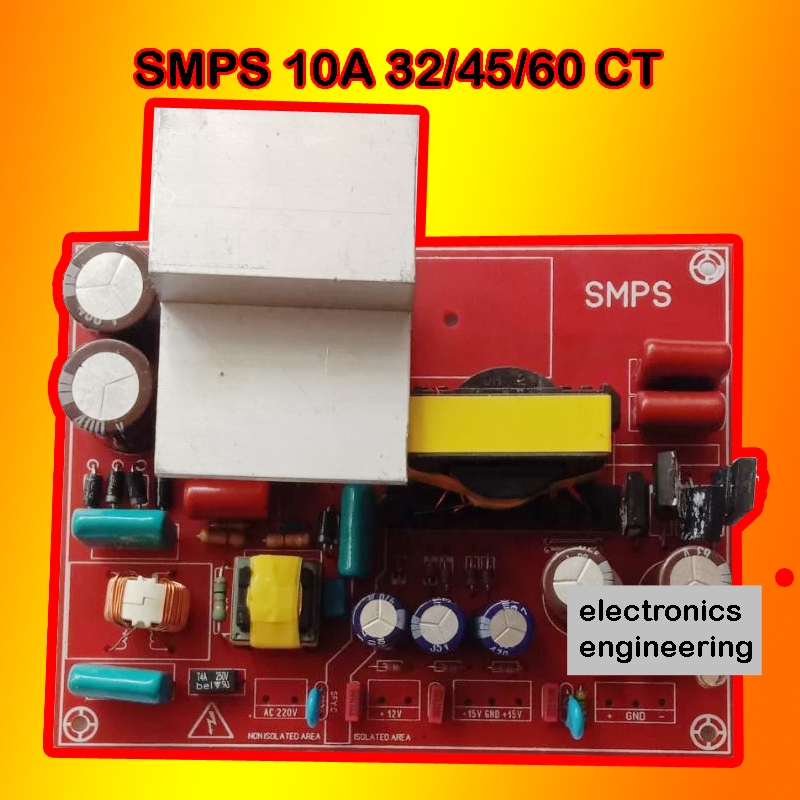 TRAFO SMPS SWITCHING 8A CT 24V EXTRA 1.5A CT15V &0-12V