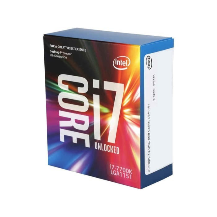Processor intel i7 7700K - LGA1151 Intel gen7 7700K