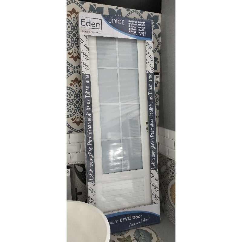 Pintu kamar mandi Eden UPVC Type (A060)