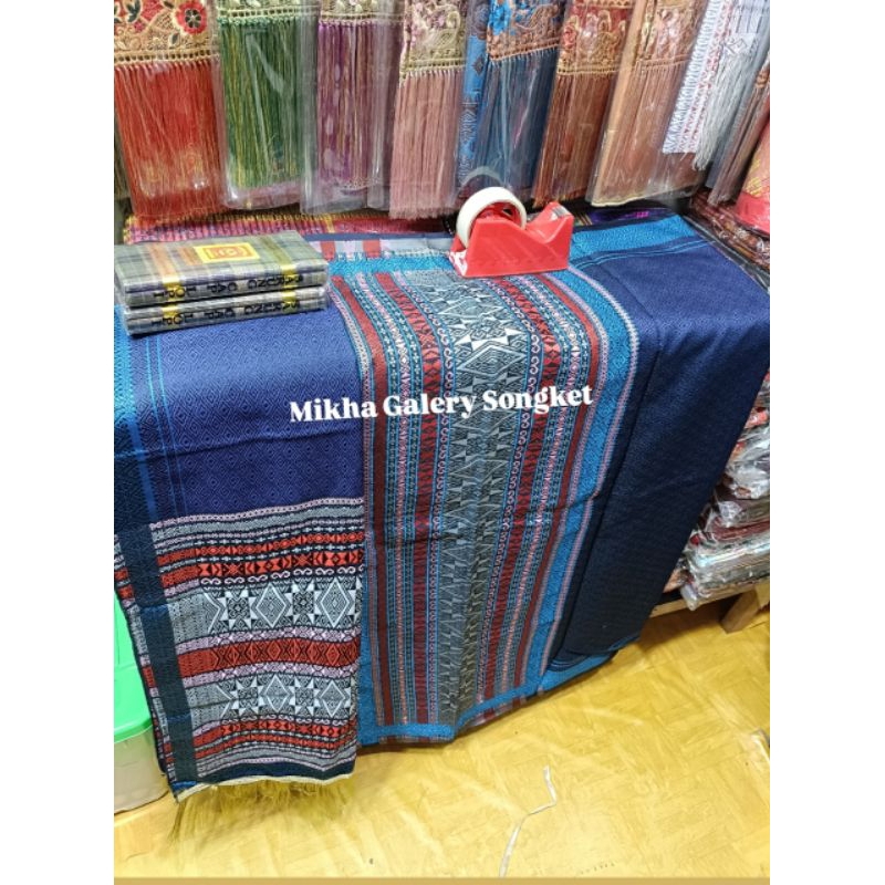 SONGKET PALEMBANG MOTIF TUMTUMAN +Songket Mesin Tumtuman