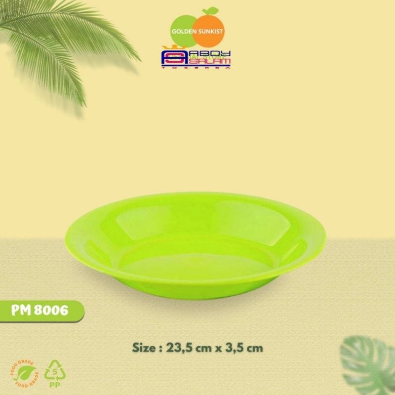 PIRING MAKAN PM-8006 GOLDEN SUNKIST