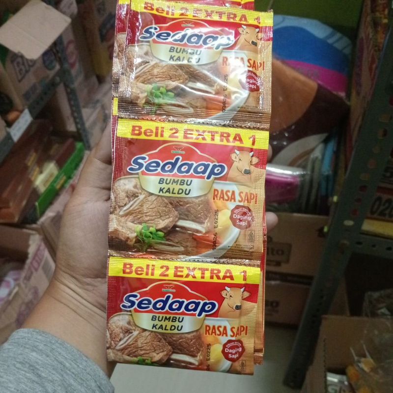 

SEDAAP KALDU BUBUK RASA SAPI 18 SACHET / 1 RENTENG