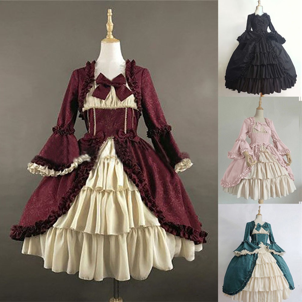 Lolita Court Dress Baju Kerajaan