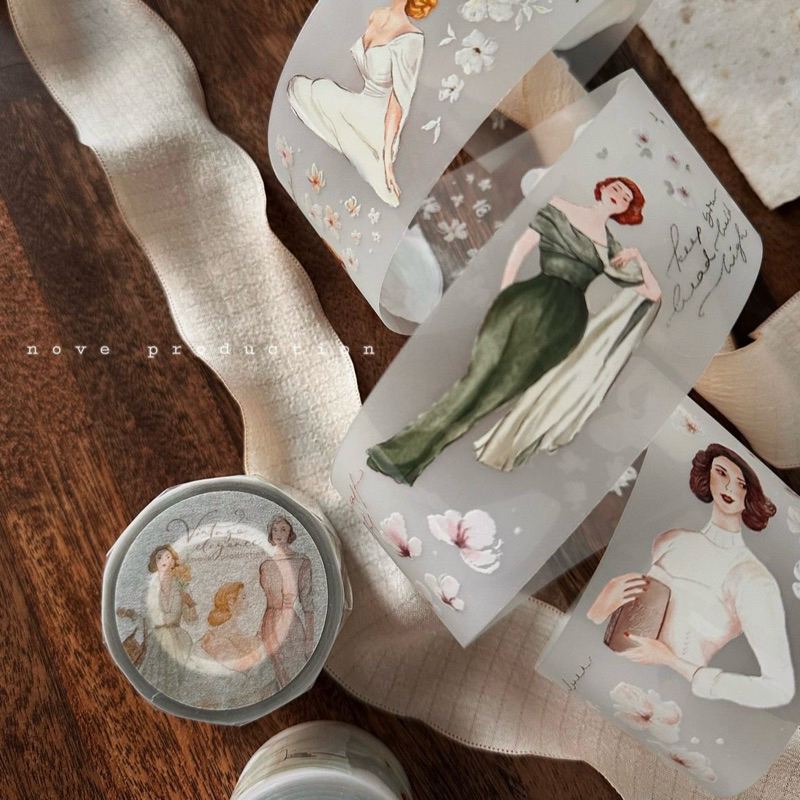 

Nove PET Tape - Vintage Elegance / Herbarium
