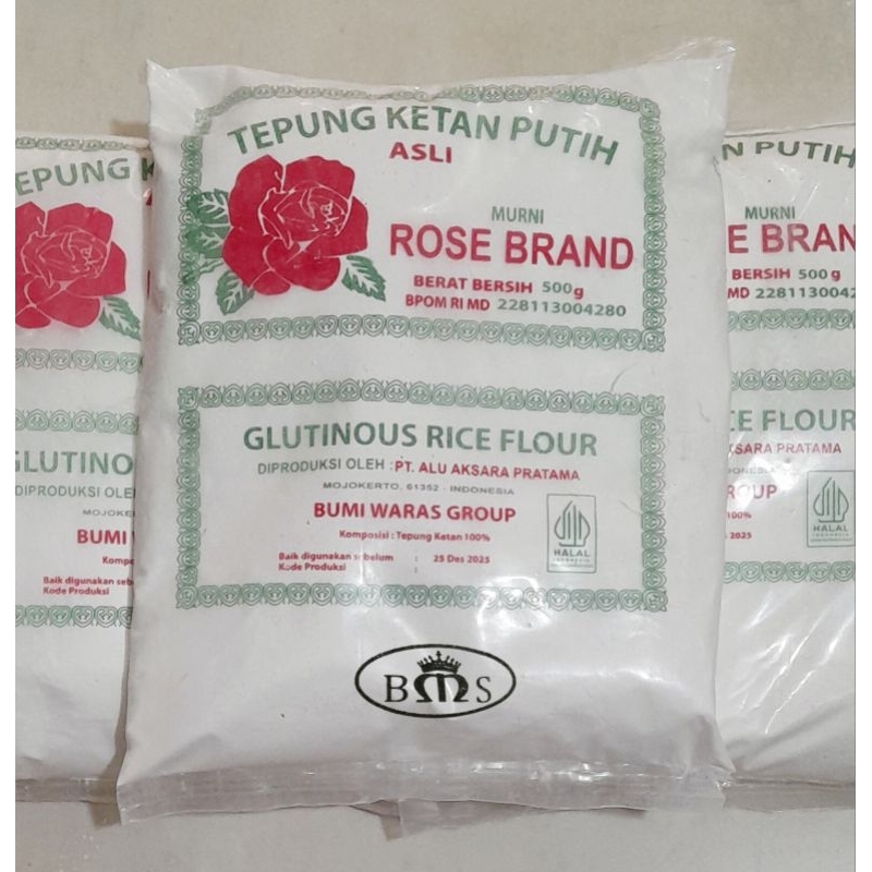 

ROSE BRAND Tepung Ketan Putih 500gr