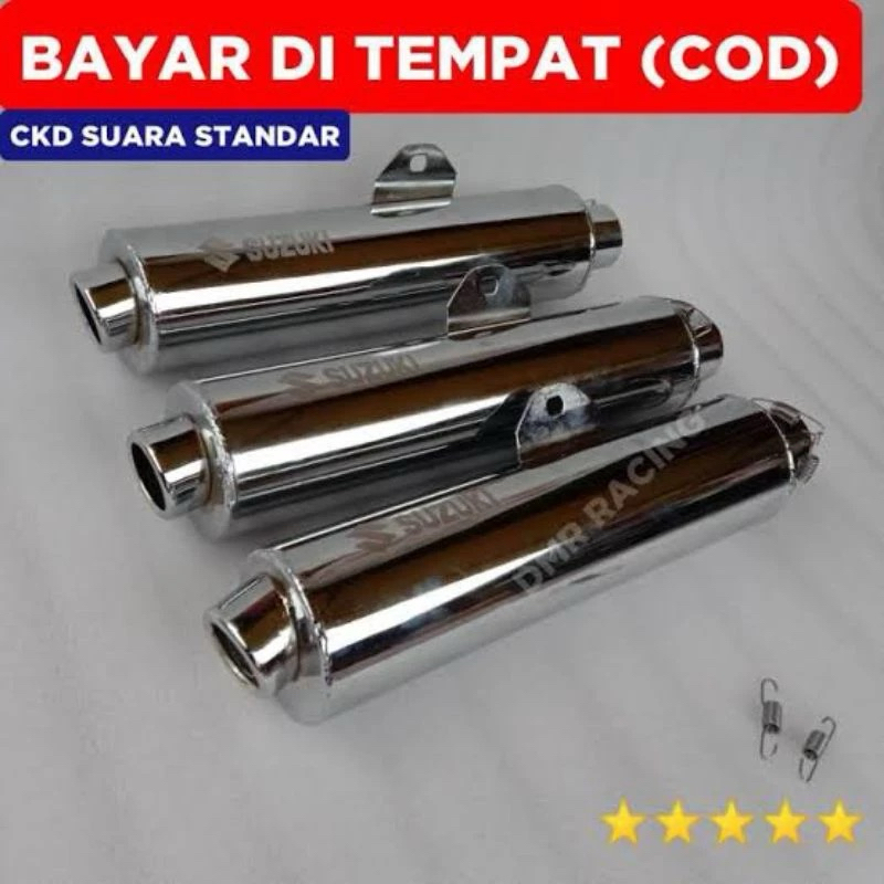 slincer knalpot ckd standart satria fu inlet 50 buat semua motor bisa