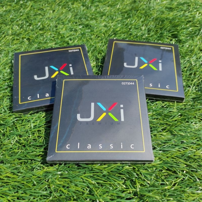 Senar Gitar JXI Akustik Classic Nylon Ukuran 0.27 - 0.44, Senar gitar Klasik, kenur, bukan D addario