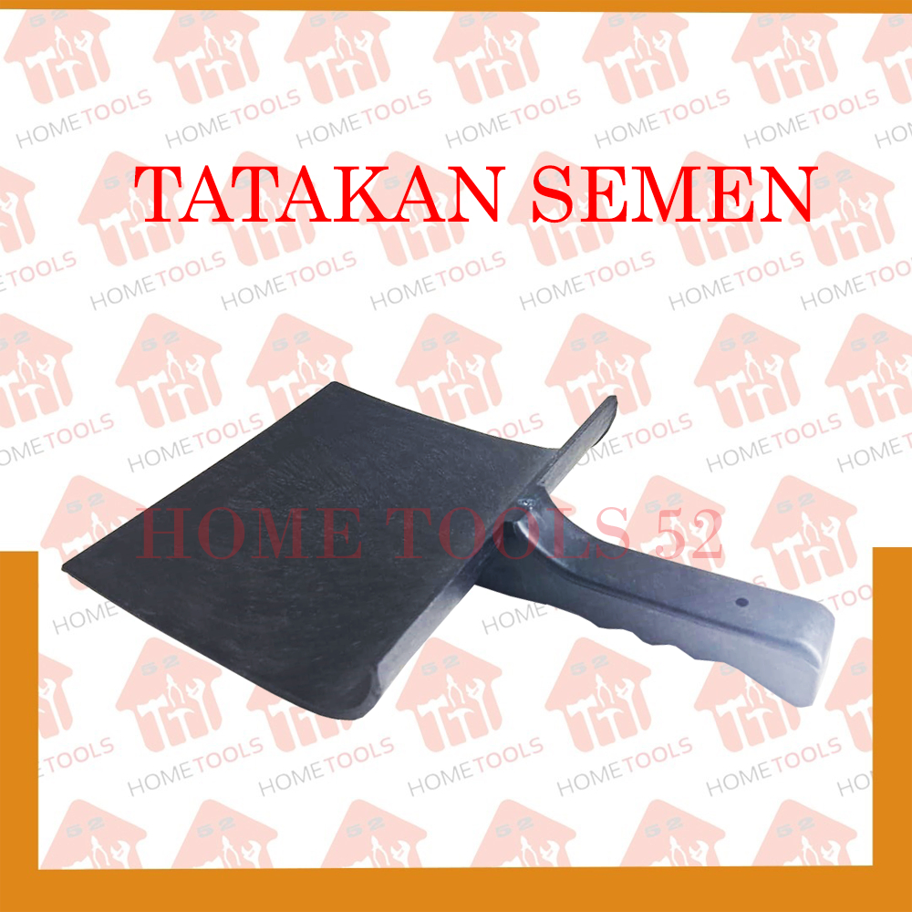 Tatakan Semen Warna Hitam Fiber Tebal - Tempat Taruh Semen