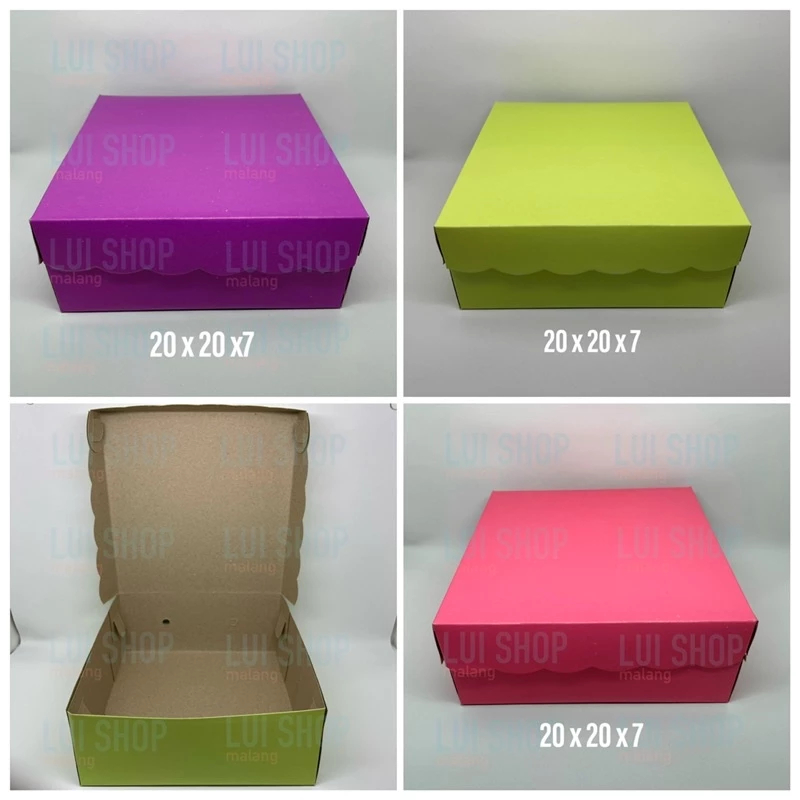 

DUS NASI 20cmx20cm R10K BLOCK COLOR 350gr Apa Kabar