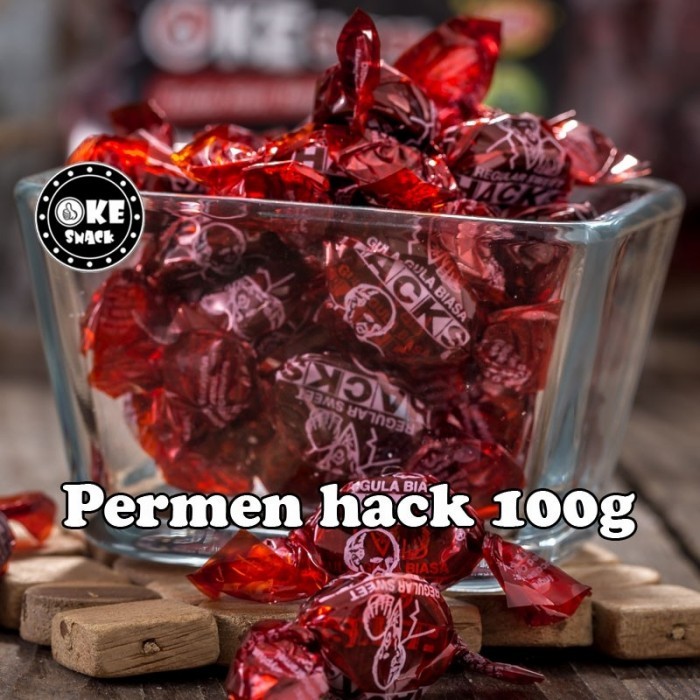 

permen hack 100 gram original hack