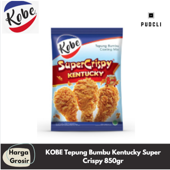 

KOBE Tepung Bumbu Kentucky Super Crispy 850 gram