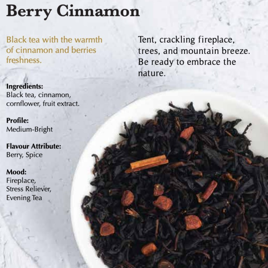 

OZA Tea - Berry Cinnamon | Black Tea | 40 gram (20 cups)