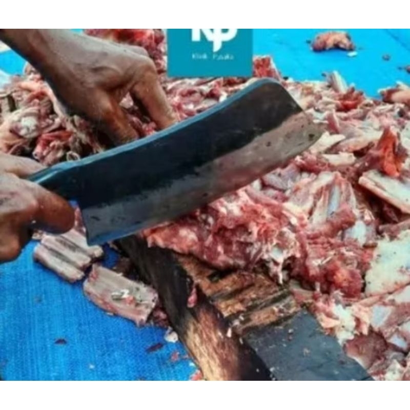pisau daging tebal-pisau cacah daging tebal-pisau  sayat daging tebal