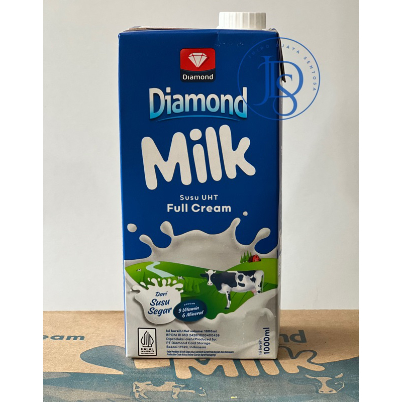 

SUSU UHT FULL CREAM DIAMOND 1 LITER