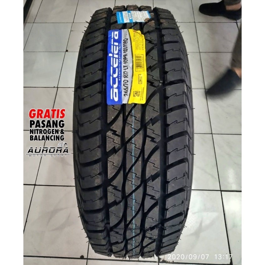 Ban mobil Accelera Omikron A/T 265/70 R16 ban standar triton navara fortuner ring 16