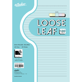 

Kertas Estudee Loose Leaf A5 50