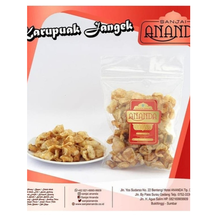 

kerupuk kulit / kerupuk jangek mentah