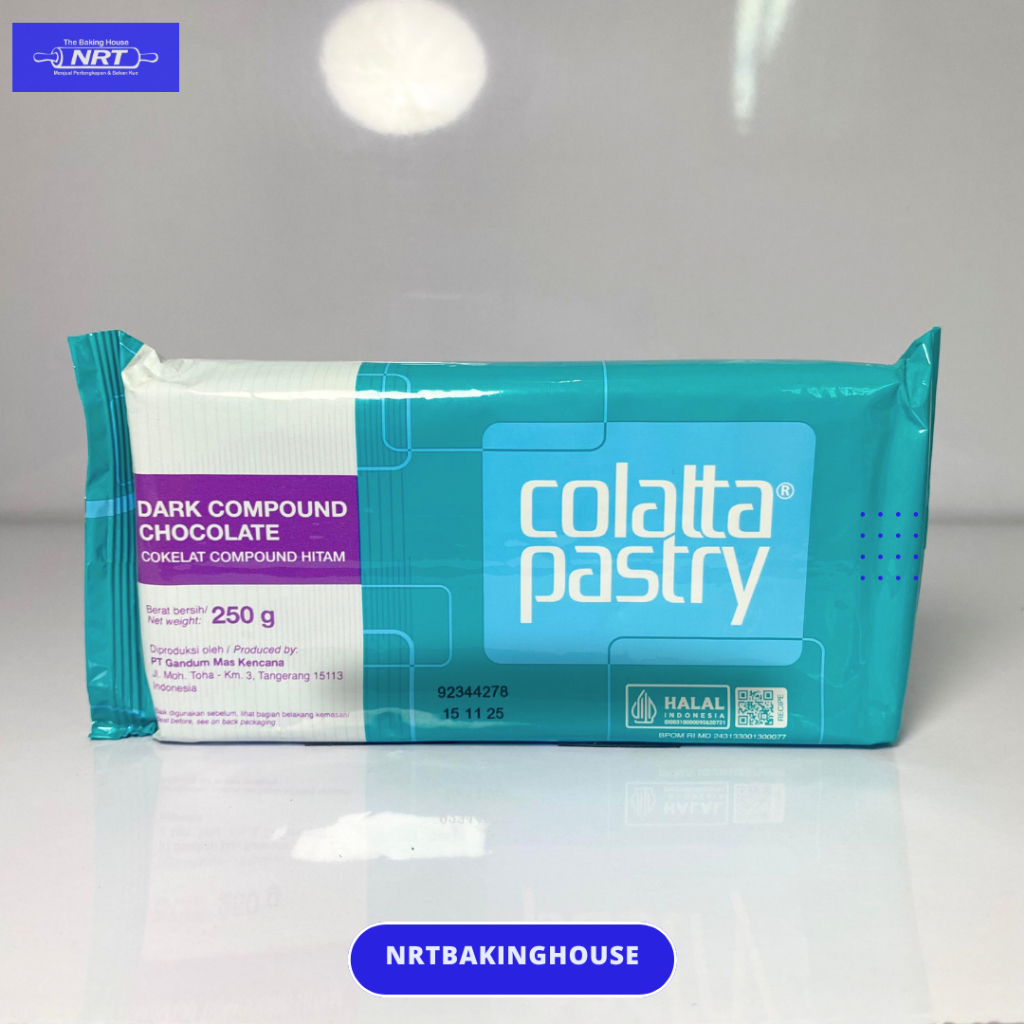 

Colatta Pastry Chocolate Dark - Coklat Batang 250g - 1kg