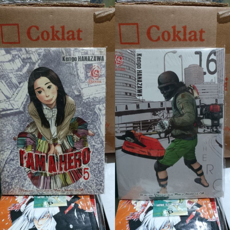 Komik I am a Hero 5,16 segel / komik i am a Hero vol 5,16 segel