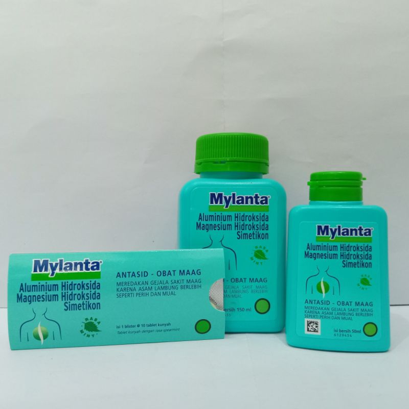 Mylanta Tablet / Mylanta Syrup Sakit Maag