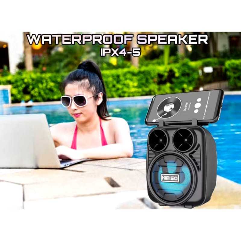 Speaker Portable Bluetooth LED 3 Inches Mobile Phone With Mic