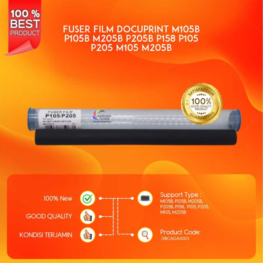FUSER FILM Docuprint M105B P105B M205B P205B P158 P105 P205 M105 M205B