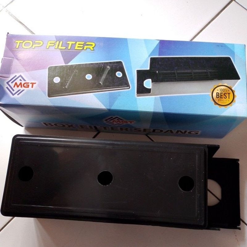 box filter aquarium top filter aquarium sedang merk mgt, amara, Nikita star