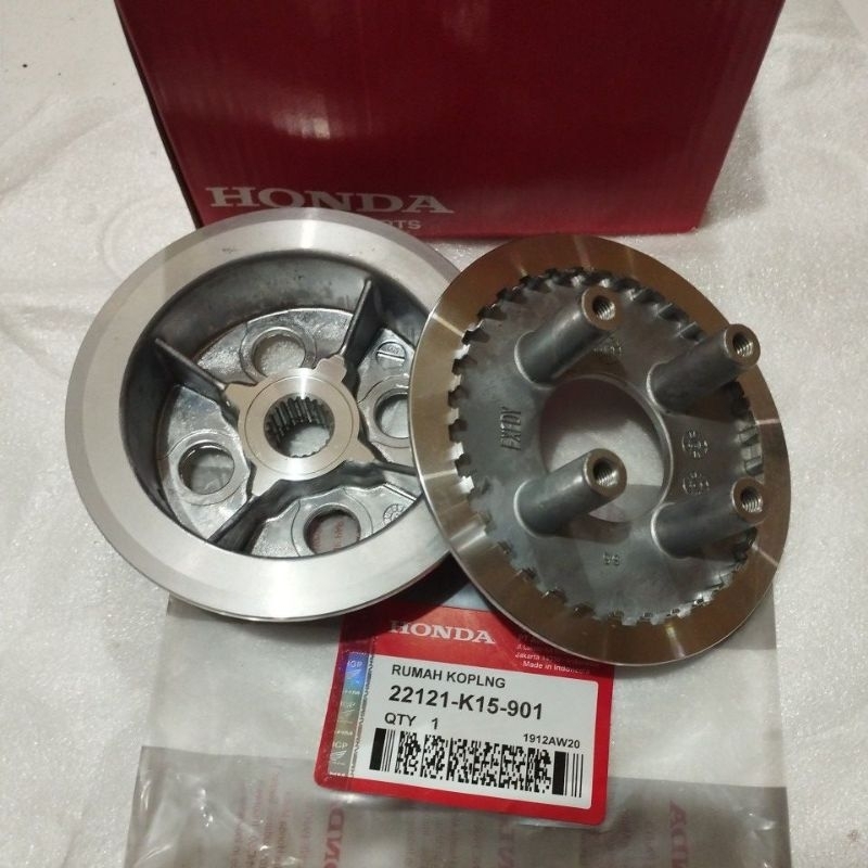 RUMAH KOPLING SET LAWAN KAKI 4 CB150R OLD CBR 150 LAMA RUMAH KAMPAS KOPLING KAKI 4 PLUS LAWAN CBR150