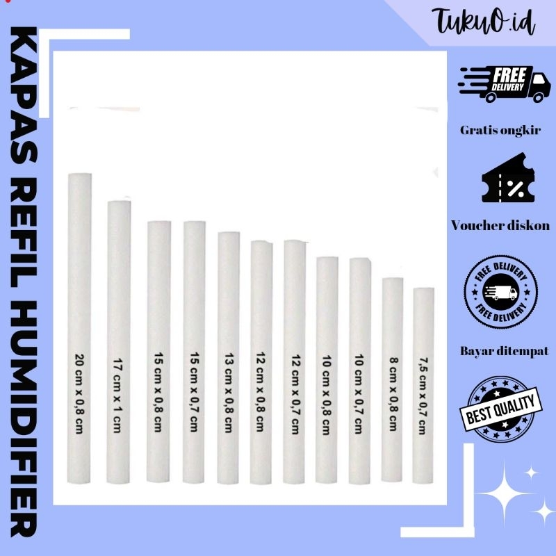 Refil Filter Kapas Humidifier Diffuser Purifier / Refil Filter Cotton Humidifier