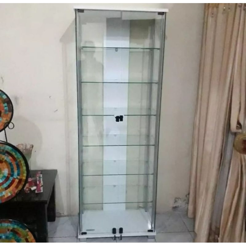Lemari hias kaca lemari pajangan kaca lemari etalase hp