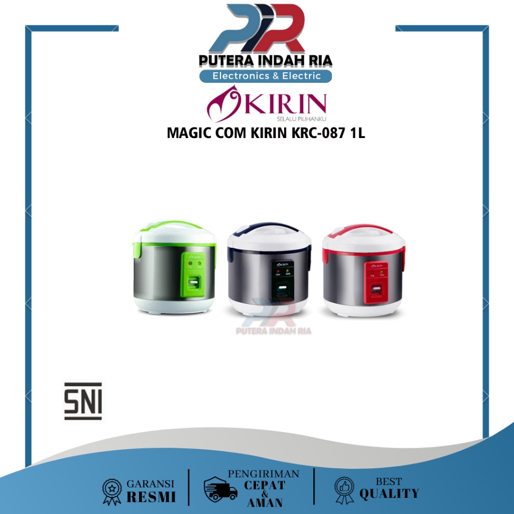 Magic Com Mini KIRIN KRC 087 1 Liter / Rice Cooker Mini Kirin KRC-087
