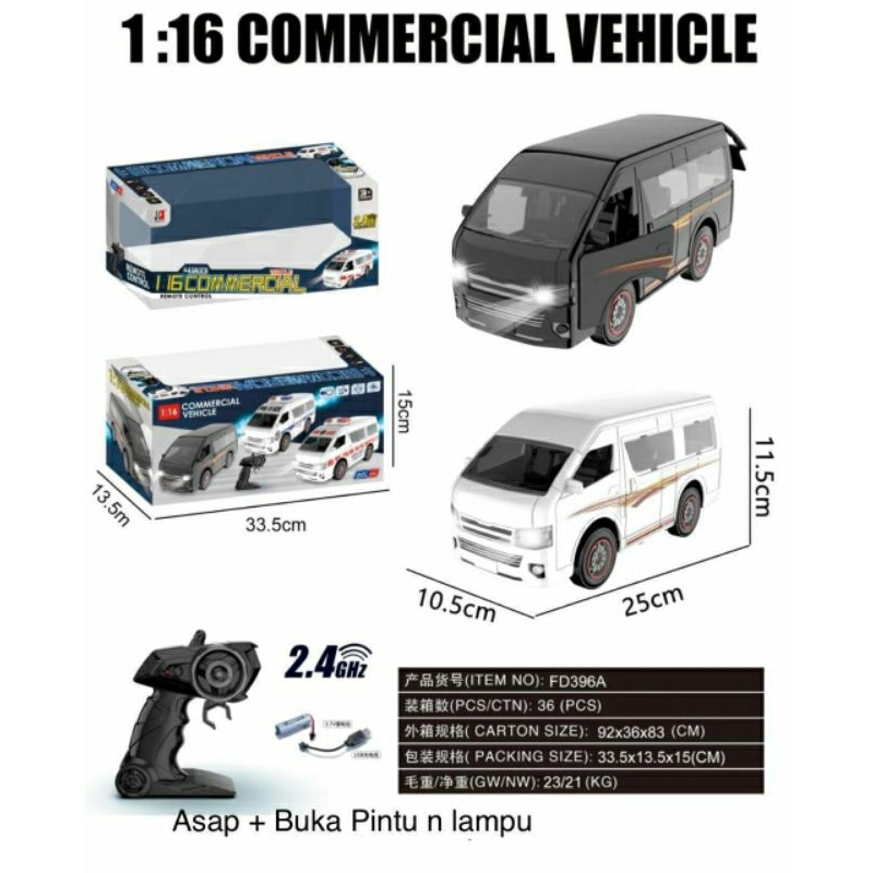 RC Hiace MiniBus