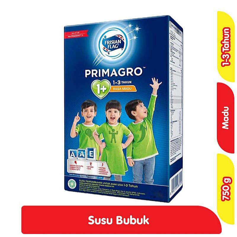 

FRISIAN FLAG primagro 1+ susu bubuk pertumbuhan anak 1-3 tahun rasa madu dan vanilla