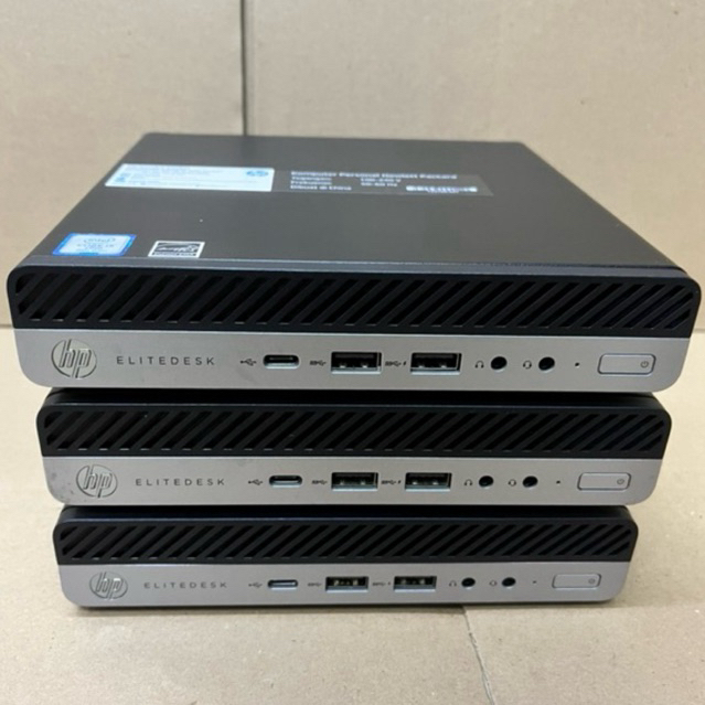 mini pc hp i5 gen8 hp elitedesk 800 g4 core i5 8500 ram 8gb ssd 256gb