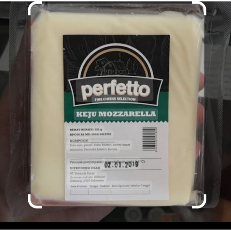 

perfetto keju mozzarella 250gr