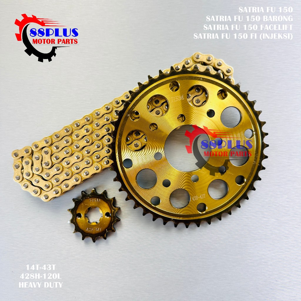 GEAR GIR SET GEAR GIR PAKET SATRIA FU150 SATRIA FU150 BARONG